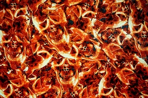 <span class=keywords><strong>Film</strong></span> hydrographique - Impression par transfert d'eau - Hydro dipping - Crânes de vampires - Product Image 3