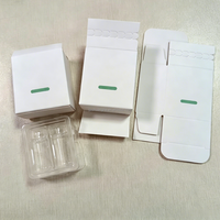 Boîtes imprimées personnalisées pour flacons de 3 ml, 5 ml, 10 ml avec bande déchirable, auto-scellantes, pour emballage cosmétique et parfum, avec insert en blister