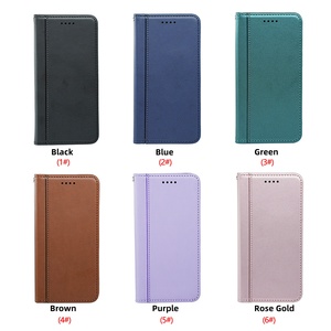 Ingrosso portacarte NFC in pelle Flip portafoglio Cover per Xiaomi 15 14t Pro po <span class=keywords><strong>C40</strong></span> custodie magnetiche per cellulare supporto in piedi - Product Image 6