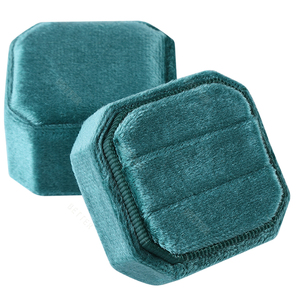 Wholesale Travel Jewellery Organizer Case <strong>Mini</strong> Small Gift Rings Pendant Storage Velvet <strong>Jewelry</strong> <strong>Box</strong> - Product Image 6