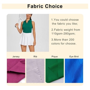 Venta al por mayor personalizado sin costuras ligero Activewear Tank Tops cuello en V Racerback diseño liso tenis Tank Top mujeres - Product Image 2