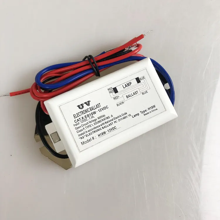 पीएलएल 18W बिजली गिट्टी एलईडी प्रकाश indicatora DC12V यूवी दीपक इलेक्ट्रॉनिक गिट्टी के साथ एक साल की वारंटी