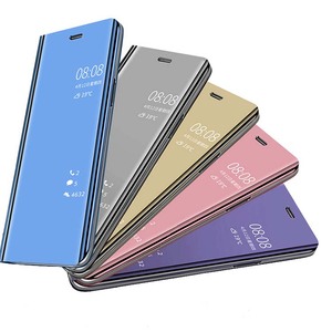 Cuero de lujo para <span class=keywords><strong>Samsung</strong></span> A52 A32 A55 A35 A06 cubierta de teléfono con tapa de espejo, Funda de cuero con tapa de galvanoplastia A06 A16 A26 A36 A56 S25 - Product Image 3