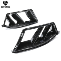 Aérations de pare-chocs avant G80 avec grille en carbone G80 pour BMW G82 G83, pièces automobiles en carbone véritable, accessoires extérieurs, kits carrosserie