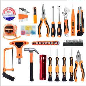 <span class=keywords><strong>Moins</strong></span> <span class=keywords><strong>cher</strong></span> 15 pièces horloge lot ensembles d'outils maison trousse à outils pour la nécessité quotidienne ensemble d'outils de base - Product Image 6