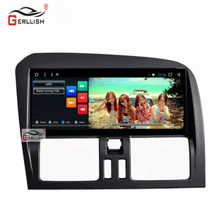 Gerllish 8.8 polegadas android dvd player para Volvo XC60 2009-2017 com tela sensível ao toque sistema de navegação GPS do carro