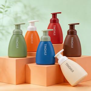 ขวดปั๊มโฟมพลาสติก PET ขนาด 250 มล. 300 มล. 360 มล. 500 มล. สำหรับใส่โฟมล้างหน้า - Product Image 2