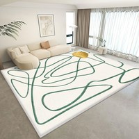 Tapis de salon complet, tapis de table basse, tapis de chambre à coucher, grande surface, couverture de lit, vente en gros, style nordique