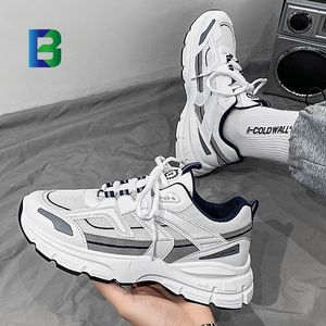 Men's College Campus <strong>Outdoor</strong> Fashion Casual <strong>Shoes</strong> Running Sports <strong>Basketball</strong> Trend White <strong>Shoes</strong> - Product Image 3
