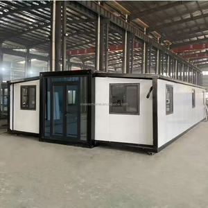 Casa Container Prefabbricata <span class=keywords><strong>in</strong></span> Acciaio Moderna ed Espandibile 20ft/40ft, Mobile con Bagno Completo, Cucina, Impermeabile, Alimentata a Energia Solare - Product Image 2