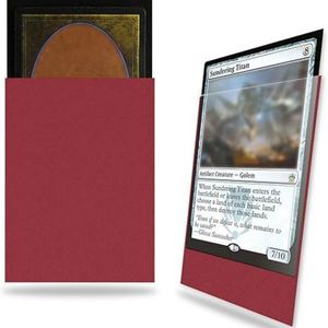 Pochettes Premium Mate pour Cartes de Visite en PP, Double Taille (66x91 et 62x89mm), Coins Arrondis, Étanche, Taille Personnalisable pour Collection de Cartes - Product Image 1