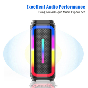 ZQS42102W Nuevo Altavoz para Fiestas al Aire Libre con Diseño Especial, Altavoz Inteligente con Luz LED y Bajos Potentes - Product Image 2