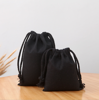 Sacs en coton recyclables à cordon personnalisables avec logo, pochettes en mousseline en vrac, réutilisables pour le rangement de bijoux, cosmétiques et emballages cadeaux