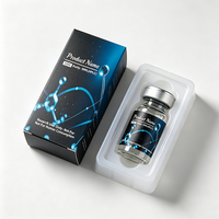 Étiquettes personnalisées en vinyle pour flacons de peptides, durables, imperméables, résistantes à la chaleur et aux UV, respirantes, avec code-barres, forte adhérence, 3 ml/10 ml