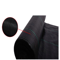 Tapis de contrôle des adventices en tissu non tissé PE durable, biodégradable, noir, perméable et respirant YOU NONG CTFCB-02 Shandong