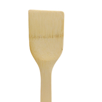 Cuillère en bois de bambou naturel personnalisée de haute qualité Design classique Ustensile de cuisine écologique résistant à la chaleur avec long manche