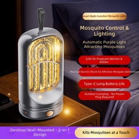 Nouvelle Lampe Anti-Moustiques Rechargeable Non Toxique Modèle 2026 – Répulsif Électrique et Piège à Moustiques d'Intérieur pour Usage Domestique