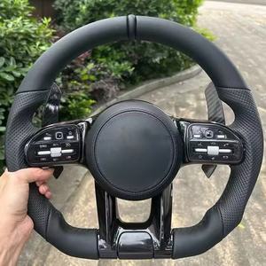 Volants pour <span class=keywords><strong>Mercedes</strong></span> Benz Cls <span class=keywords><strong>350</strong></span> W157 W218 W219 W257 W204 W212 53 63 A45 W176 W177, Volant en Cuir AMG - Product Image 6