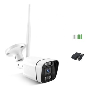 Ngoài trời 5MP IP66 ai phát hiện con người đầy đủ màu sắc CCTV <span class=keywords><strong>Camera</strong></span> an ninh ip không dây P2P 3MP icsee Wifi Bullet <span class=keywords><strong>Camera</strong></span> - Product Image 4