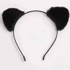 Venta al por mayor de pinzas para el pelo de peluche, decoraciones para las orejas, conjuntos de cosplay, diademas de conejita, accesorios para el pelo dulces y lindos para chicas. - Product Image 5