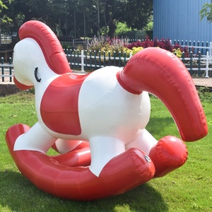 Nouveauté Cheval à bascule gonflable pour enfants, animal sauteur - Product Image 6