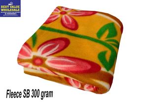 Soft Fleece <b>Single</b> <b>Bed</b> Blanket - 300grm Lightweight Warm Cozy Winter Bedding for Home Hotel and All Season Comfortable Sleep - Product Image 5