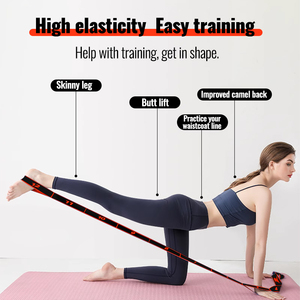 12 <span class=keywords><strong>8</strong></span> 9 10 Loops Elastic Yoga fitness bandas Nylon Gym Equipment con Sport Pullups Material de tela para entrenador de cintura y esterilla de Yoga - Product Image 6