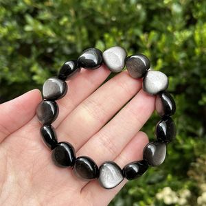 Bracelet en pierre naturelle avec perles de verre colorées, motif « Voyage en sécurité », marque blanche pour grossistes, prêt à l'emploi pour le e-commerce - Product Image 2
