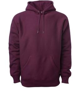 Sudadera con capucha de lana de algodón 100% de alta calidad, ropa de invierno de talla grande personalizada, característica anticontracción, Sudadera con capucha lavada con patrón sólido, venta al por mayor - Product Image 3