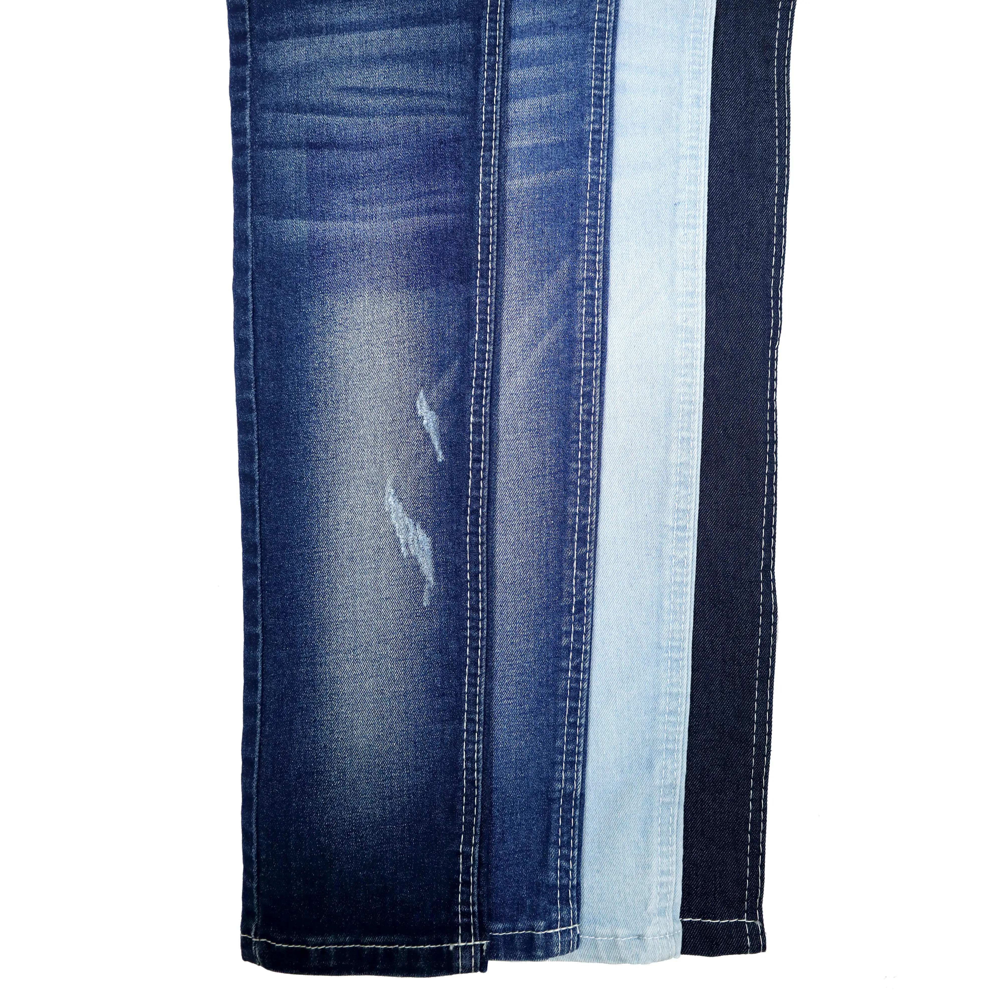 GP3501-2 popüler örgü Denim streç Denim kumaş 11.3 Oz streç kumaş