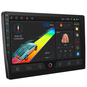 Slim Universal 10 pulgadas <span class=keywords><strong>Android</strong></span> 10 1280*720 <span class=keywords><strong>Android</strong></span> Auto DSP RDS Universal Apple <span class=keywords><strong>Android</strong></span> Car Stereo Car Multimedia Player - Product Image 1