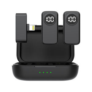 SX56AI Wireless Noise Cancelling Lavalier <b>Microphone</b> with Type C Connector <b>Portable</b> for for Outdoor Live Streaming - Product Image 2