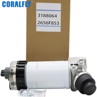 Filtro Separador de Agua y Combustible 2656F855 2656F853 2656F501 781752 747462 3222325298 FS20052 P553880 para Perkins