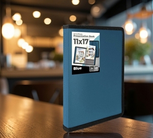 Chất kết dính danh mục đầu tư nghệ thuật tùy chỉnh với giấy gắn màu đen thư mục danh mục đầu tư lớn cho Danh mục lưu trữ tác phẩm nghệ thuật cho phụ nữ - Product Image 3