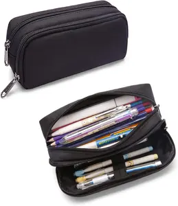 Durable Multifunctional Pencil Case for School Students Girls Boys Large Capacity Adult Pen Maker Pencil Pouch Office Organizer