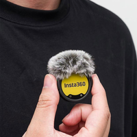 Système de microphone sans fil Insta360 Mic Pro avec suppression du bruit par IA, audio haute fidélité 32 bits flottant 48 kHz, prix de gros