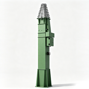 Mástil Telescópico de 4-12m con Manivela, Retráctil Portátil, Torre de Comunicación Móvil, Venta al por Mayor y Personalización Disponible - Product Image 2