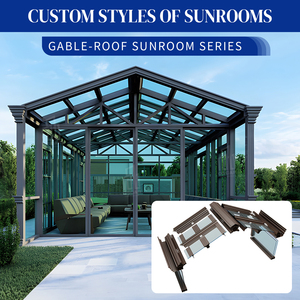 Veranda Autoportante in Alluminio per Esterni con Caratteristiche Eccellenti per Giardino, Patio, <span class=keywords><strong>Balcone</strong></span> - Product Image 3