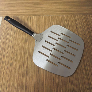 Baking And Transferring <b>Pizza</b> Spatula Apple <b>Shaped</b> Stainless Steel 10 Inch Non Slip Handle For <b>Pizza</b> Tools - Product Image 2