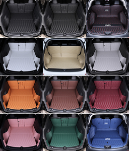 Alfombrilla de Maletero de Cuero con Diseño de Diamantes de Lujo Personalizada para Elantra, <span class=keywords><strong>Picanto</strong></span>, Sorento, Seltos, Rio, Forte, Optima - Product Image 6