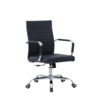 Chaise de bureau contemporaine CHONGSHANG, ergonomique, pivotante, avec dossier fixe, appui-tête réglable, pliable, en métal robuste, manuelle