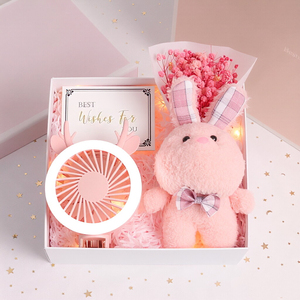 Set Regalo Sorpresa Creativo <span class=keywords><strong>per</strong></span> Ragazze, il Regalo Definitivo con Coniglietto di Peluche <span class=keywords><strong>per</strong></span> Compleanno, Natale, San Valentino, Laurea - Product Image 1