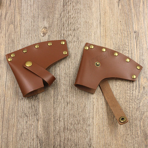 Camping axe protective cover, <b>fire</b> axe, outdoor mountain-cutting axe, logging axe leather case, portable outdoor axe cover - Product Image 4