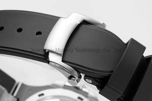 Montres Mécaniques Hommes Personnalisées Saphir, Bracelet Acrylique, Aiguille, Chronographe de Plongée 40 mm, Boîtier en Acier Inoxydable, 50 Bar - Product Image 5