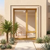 Ventanas Modernas de Aluminio Aisladas Térmicamente Sunshine USA, Doble Acristalamiento, Resistentes a Huracanes, Silenciosas, con Persianas Integradas, para Viviendas