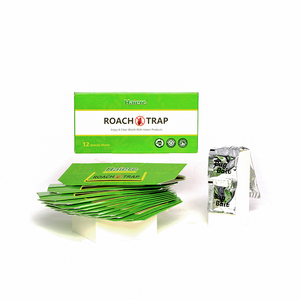 Trampa <span class=keywords><strong>de</strong></span> pegamento para cucarachas <span class=keywords><strong>de</strong></span> alta adherencia, segura e inodora, tablero adhesivo para atrapar cucarachas en <span class=keywords><strong>el</strong></span> hogar, apartamento y restaurante. - Product Image 5