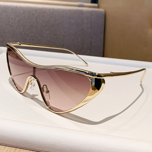Metal Frame <b>Sunglasses</b> UV400 PC Lens Unisex Outdoor Fashion Style - Product Image 1