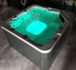 Tube chaud extérieur bain à remous moderne artefact de jeu d'eau 5 personnes piscine extérieure <span class=keywords><strong>couple</strong></span> et famille Beheizter Gartenpool aus Acryl - Product Image 2