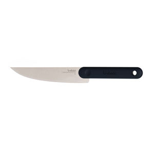 Cuchillo para salami edición negra en acero inoxidable con mango negro - Product Image 1