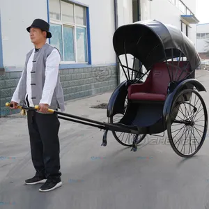 中国の乗用人力車/OEM新モデルタクシーペディキャブ自転車三輪車人力車ペディキャブ販売/電動カーゴバイク